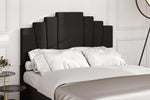 Mirage Art Deco Upholstered Headboard