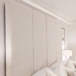 Elegant Echelon Boucle Luxury Panelled Bed