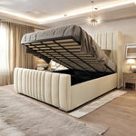 Empire Lined Winged Bed