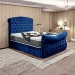 Austen Buttoned Bed