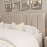 Scarborough Bedframe Headboard Side View