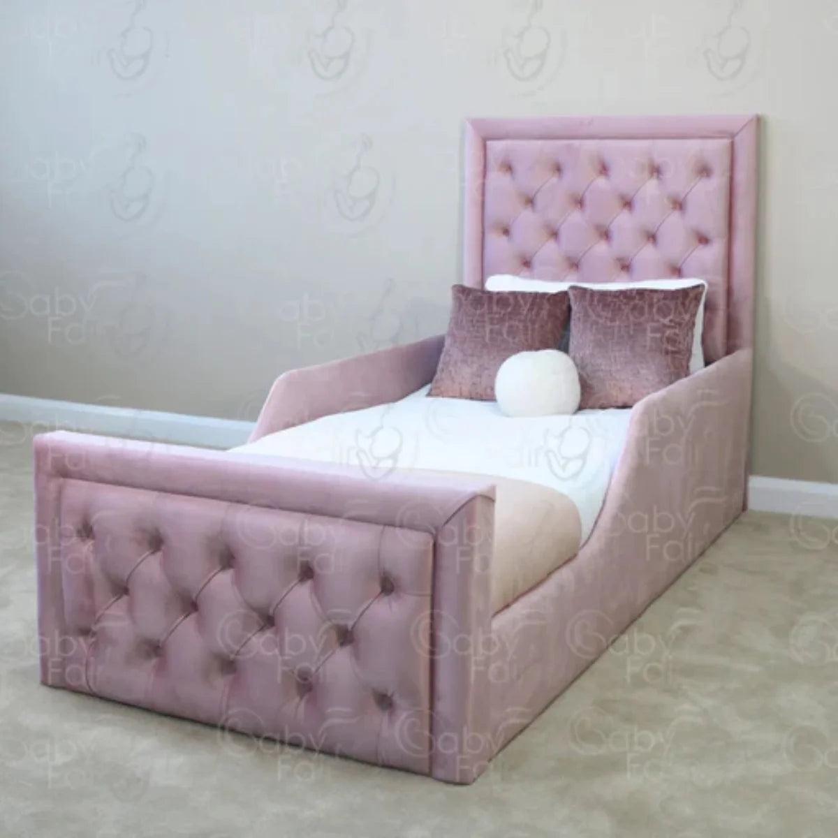 Grace Chesterfield Kids Bed