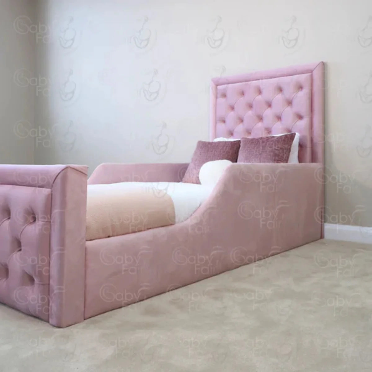 Grace Chesterfield Kids Bed