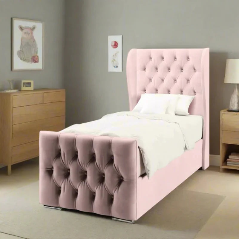 Grace Chesterfield Kids Bed