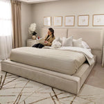 Vogue Chunky Piped Bed