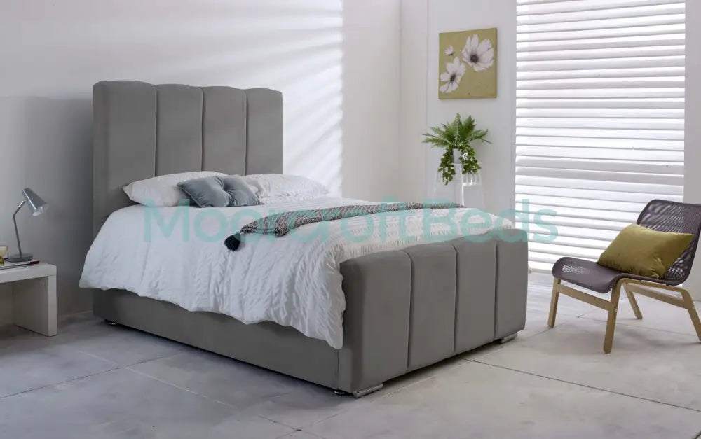 Kensington Bed Frame In Grey Double /