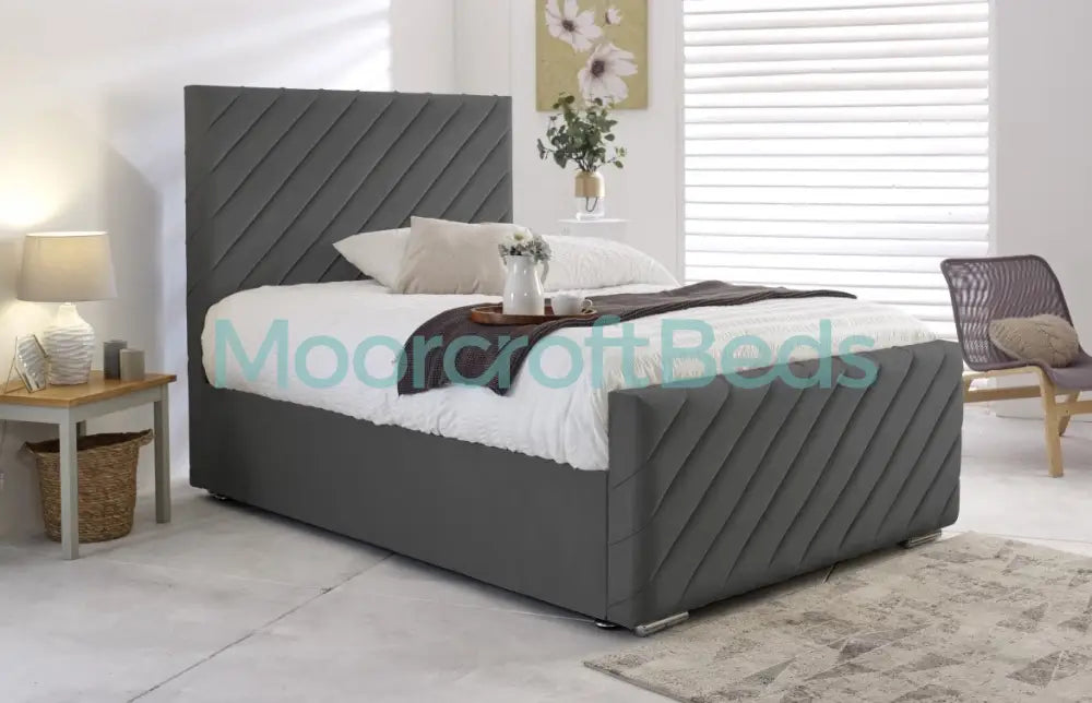 Sydney Bed Frame In Steel Single /